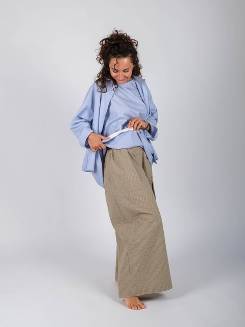 Pantalone Ninfea in cotone giapponese