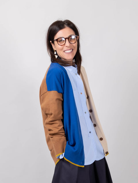 Cardigan Fabrizia cremino