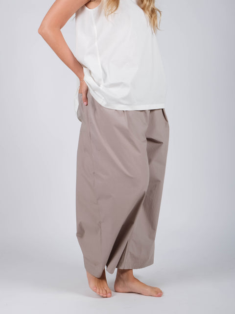 Pantaloni Ninfea in cotone pelleovo