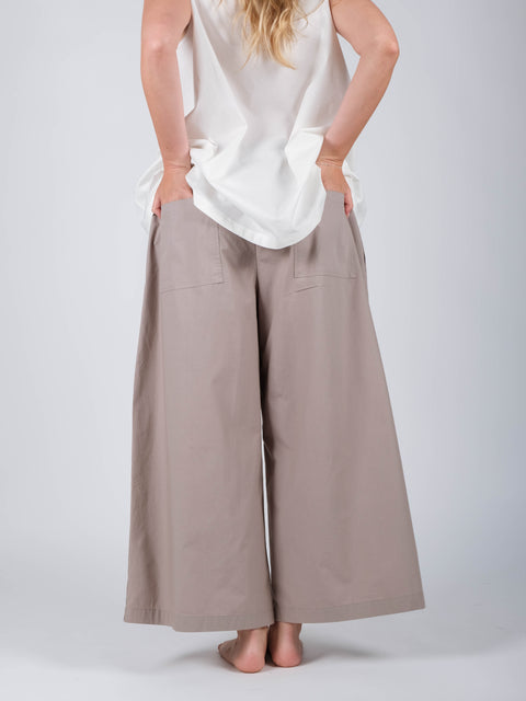 Pantaloni Ninfea in cotone pelleovo