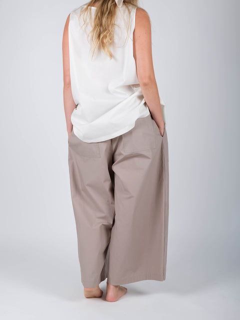 Pantaloni Ninfea in cotone pelleovo