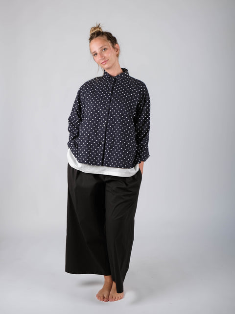 Pantaloni Ninfea in popeline di cotone
