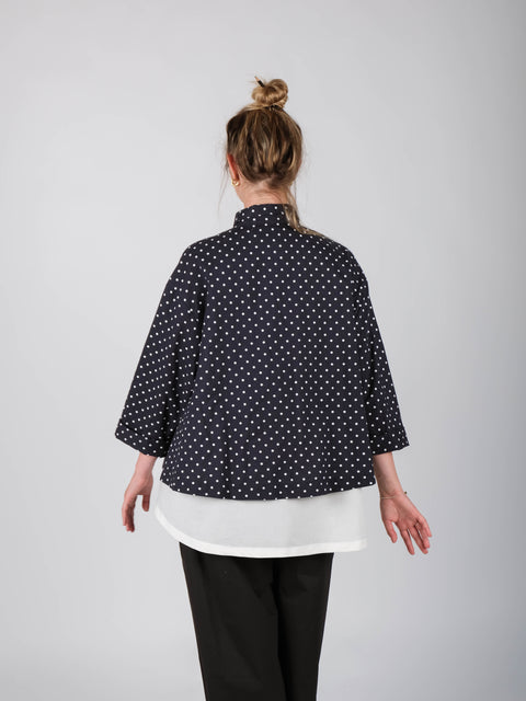 Camicia Annetta in mussola di cotone