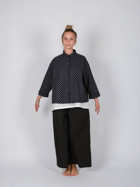 Pantaloni Ninfea in popeline di cotone