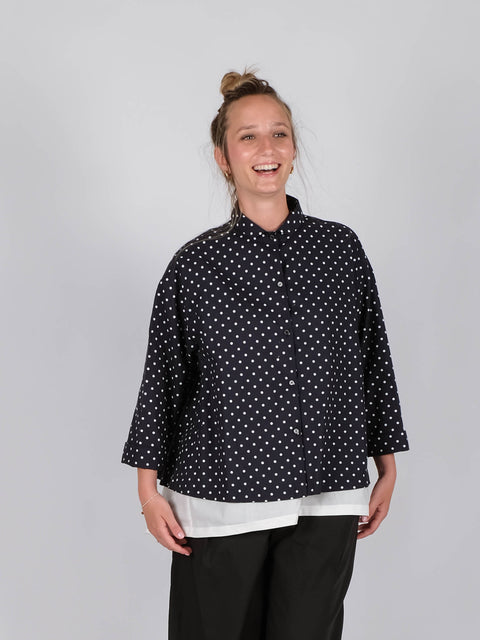 Camicia Annetta in mussola di cotone