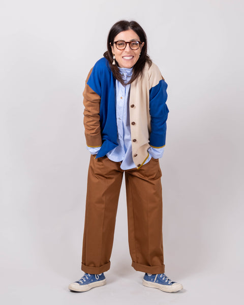 Cardigan Fabrizia cremino
