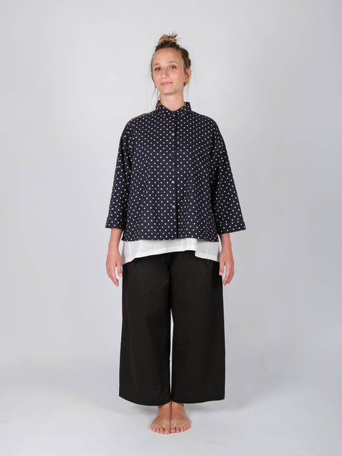 Camicia Annetta in mussola di cotone