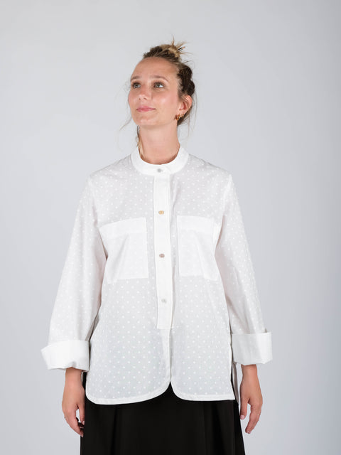 Camicia Enrico in mussola di cotone