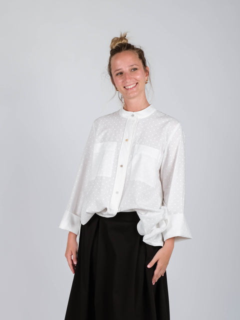 Camicia Enrico in mussola di cotone