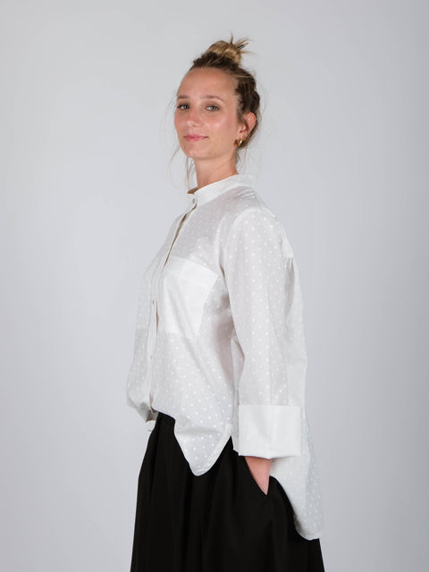 Camicia Enrico in mussola di cotone