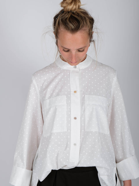 Camicia Enrico in mussola di cotone