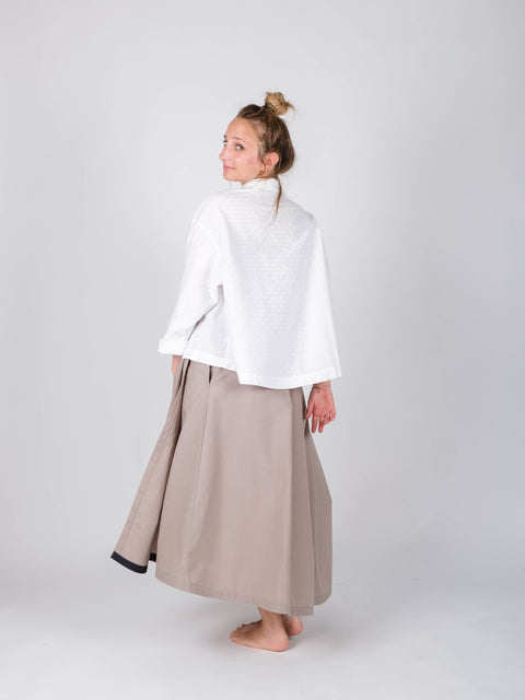 Camicia Annetta in mussola di cotone