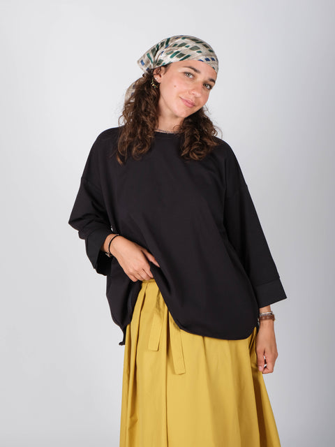 T-shirt Cami blu profondo