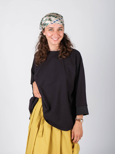 T-shirt Cami blu profondo