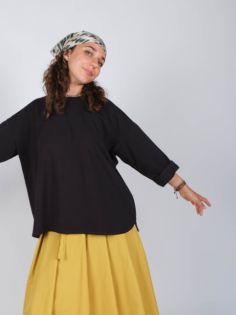 T-shirt Cami blu profondo