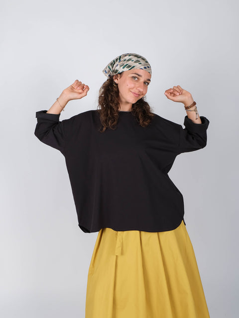 T-shirt Cami blu profondo