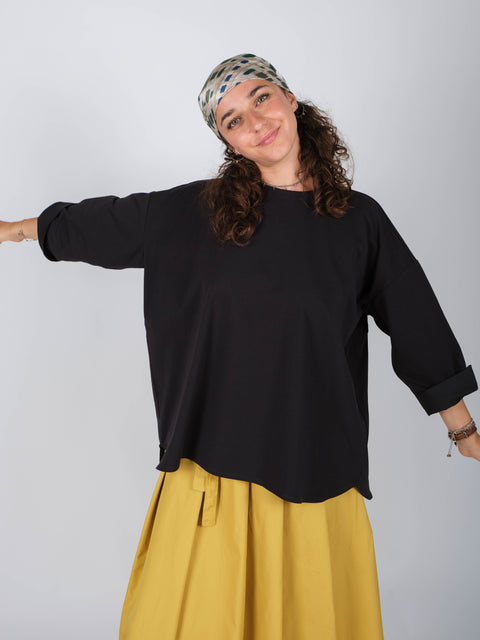 T-shirt Cami blu profondo
