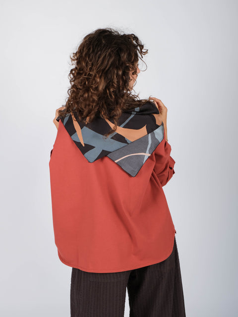 T-shirt Camilla terra di Siena