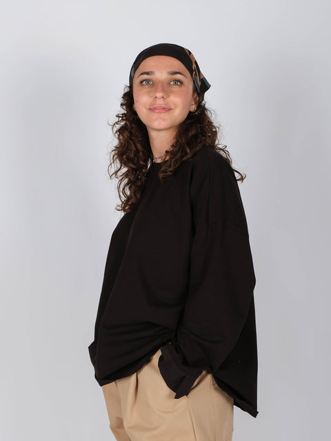 T-shirt Camilla nera