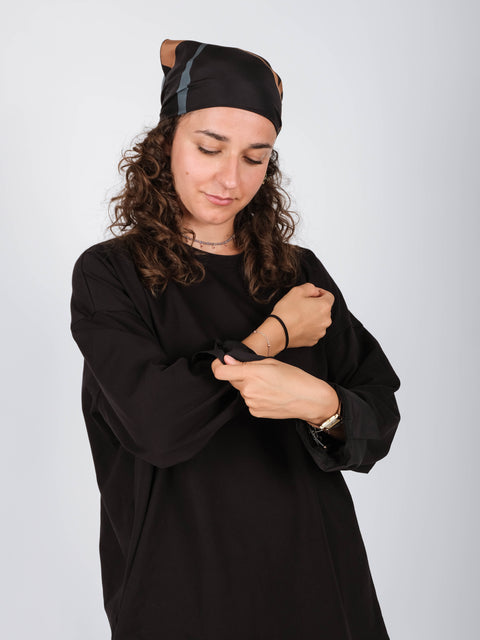 T-shirt Camilla nera