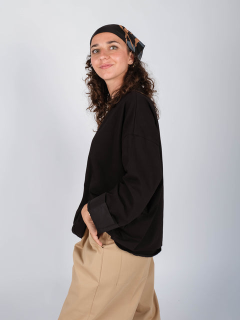 Pantaloni Charlie in gabardina di cotone