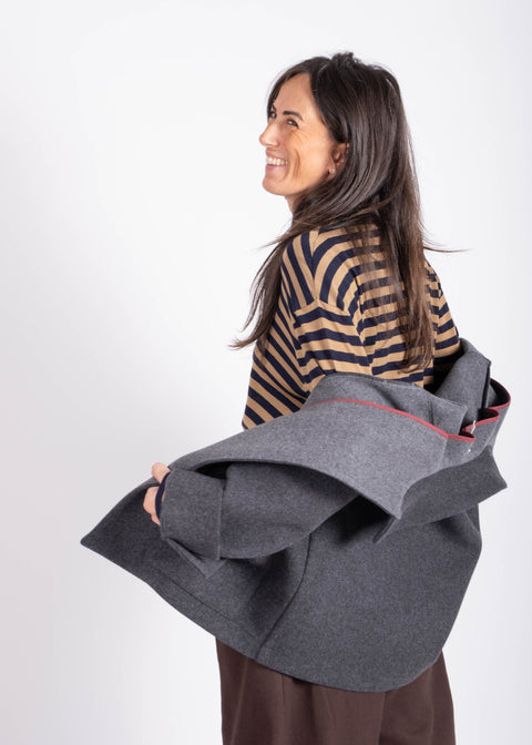 Giacca Lori grigio asfalto