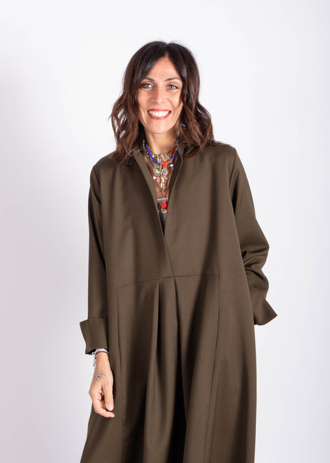 Abito Viola 100% frescolana