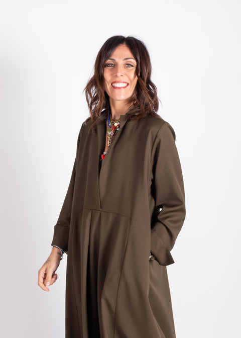 Abito Viola 100% frescolana