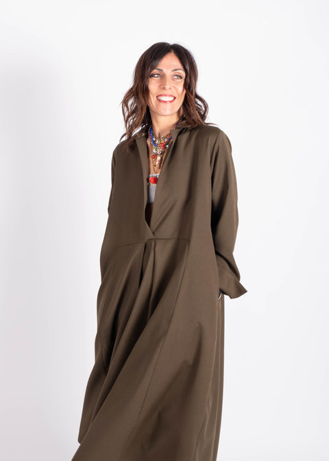 Abito Viola 100% frescolana