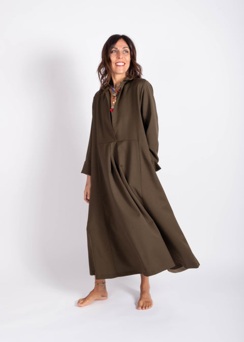 Abito Viola 100% frescolana