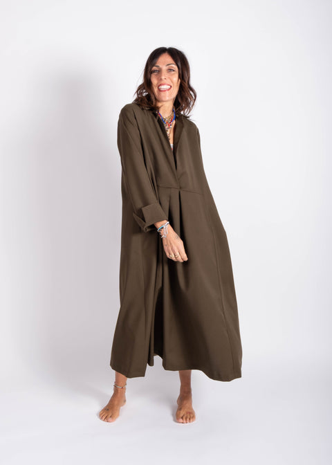 Abito Viola 100% frescolana