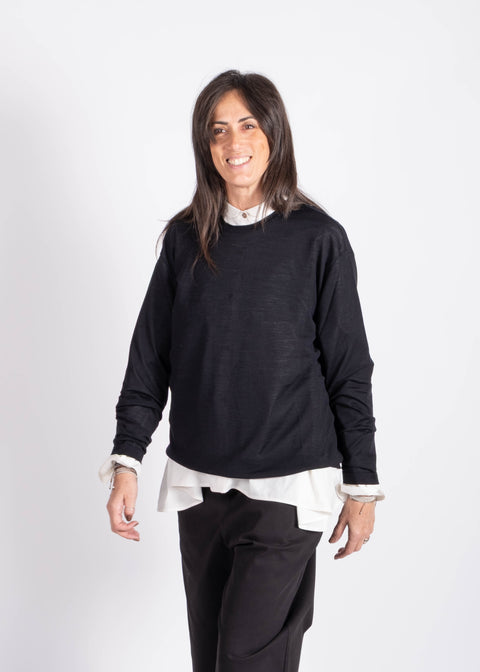 T-shirt Diana in 100% lana merino