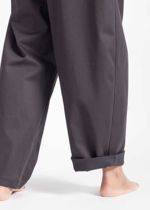 Pantalone Loto in gabardina di cotone