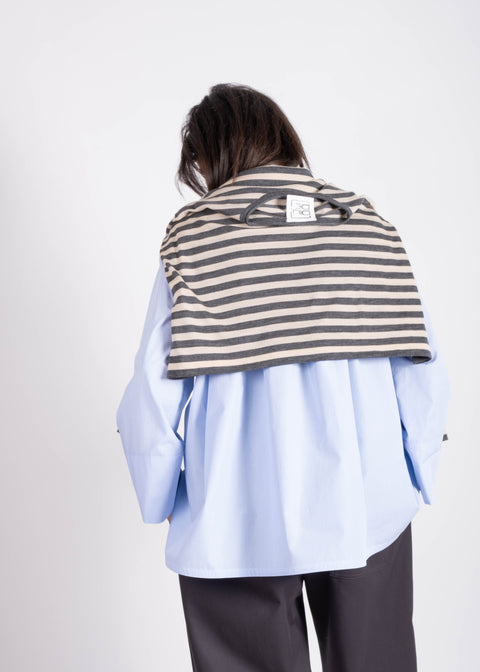 Camicia Enrico celeste casuale