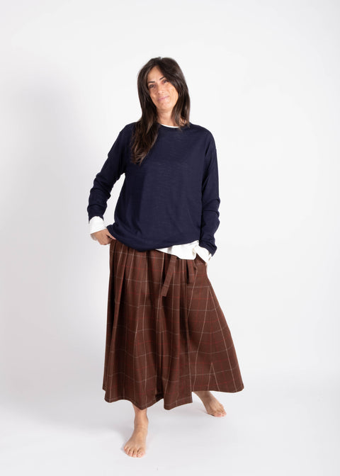 T-shirt Diana in 100% lana merino