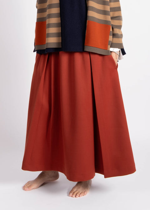 Gonna Maria Luna in jesrey di lana