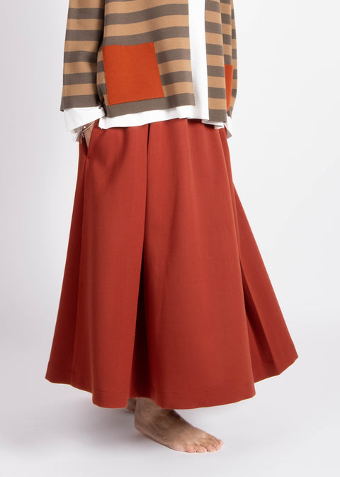 Gonna Maria Luna in jesrey di lana