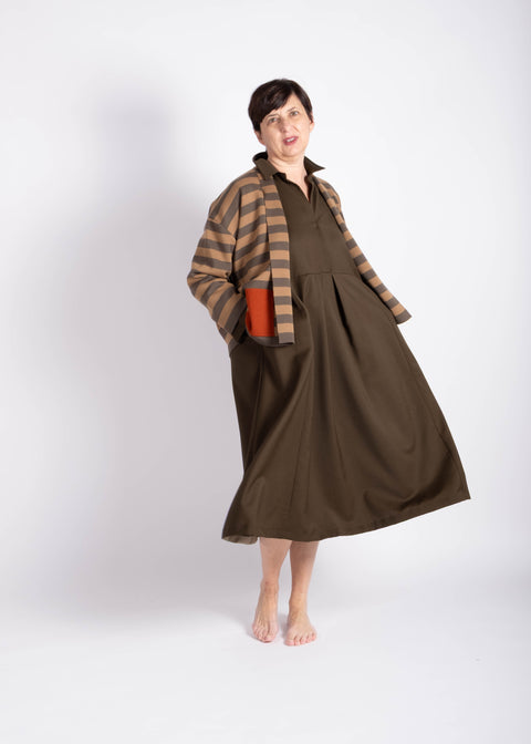 Giaccamaglia Silvana in pura lana merino