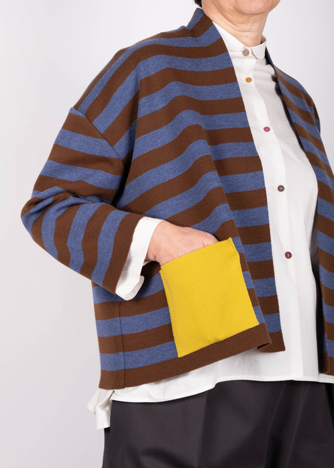 Giaccamaglia Silvana in pura lana merino