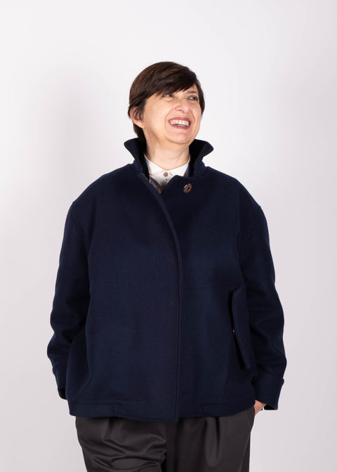 Cappotto Gaspare in lana e cachemire