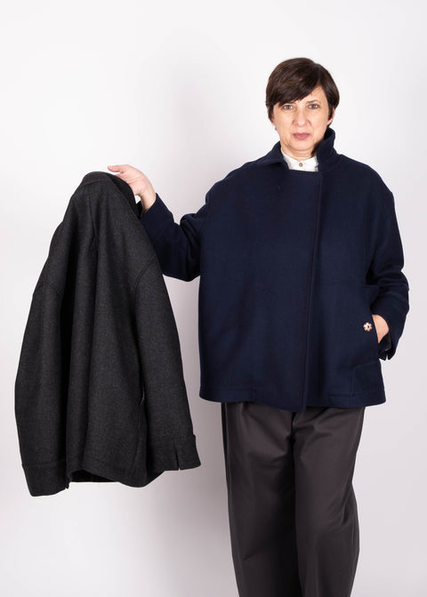 Cappotto Gaspare in lana e cachemire