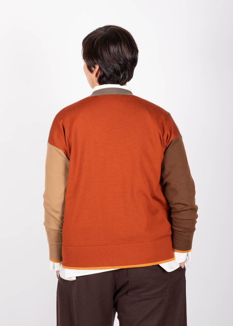 Cardigan Fabrizia in pura lana merino