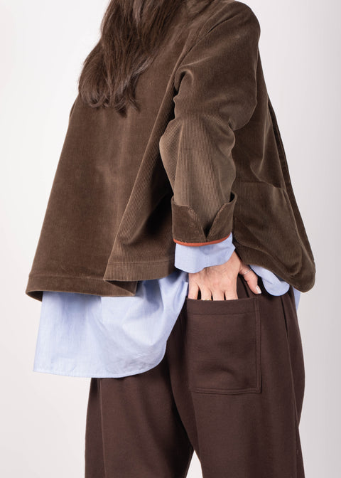 Giacca Ingrid in velluto millerighe