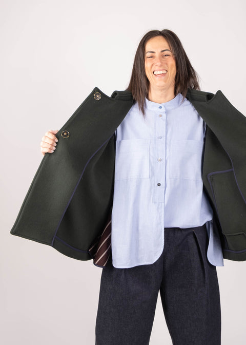 Cappotto Gaspare in lana e cachemire