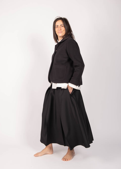 Giacca Ingrid in panno di lana