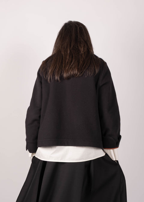 Giacca Ingrid in panno di lana