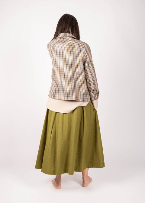 Giacca Ingrid in lana pied de poule