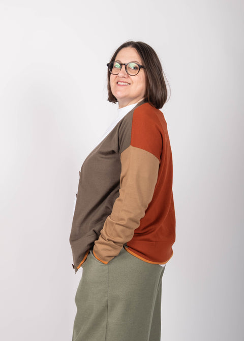 Pantalone Giovanna in twill di lana