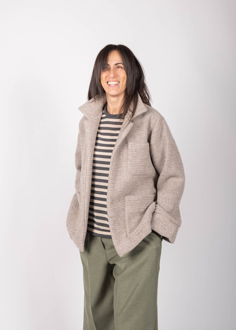 Giacca Lori in lana e alpaca