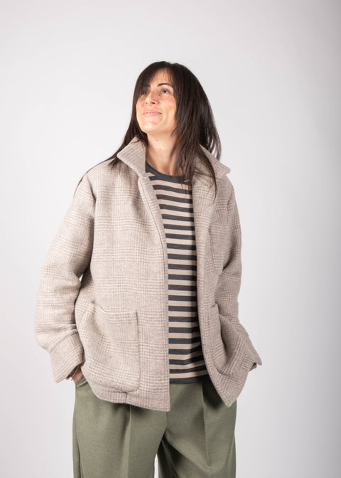 Giacca Lori in lana e alpaca